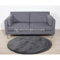 Модерен минималистичен стил Fabric Park Double Sofa
